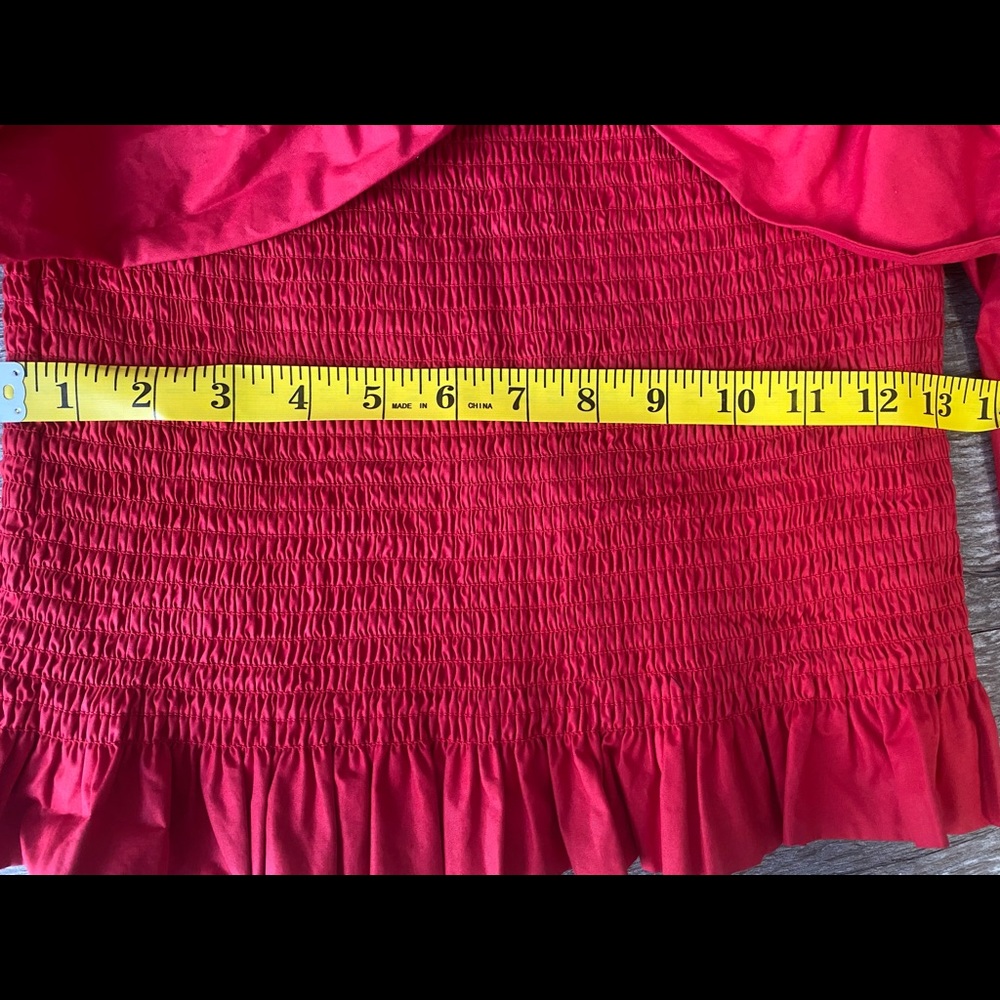 Maje red top - Picture 4 of 5